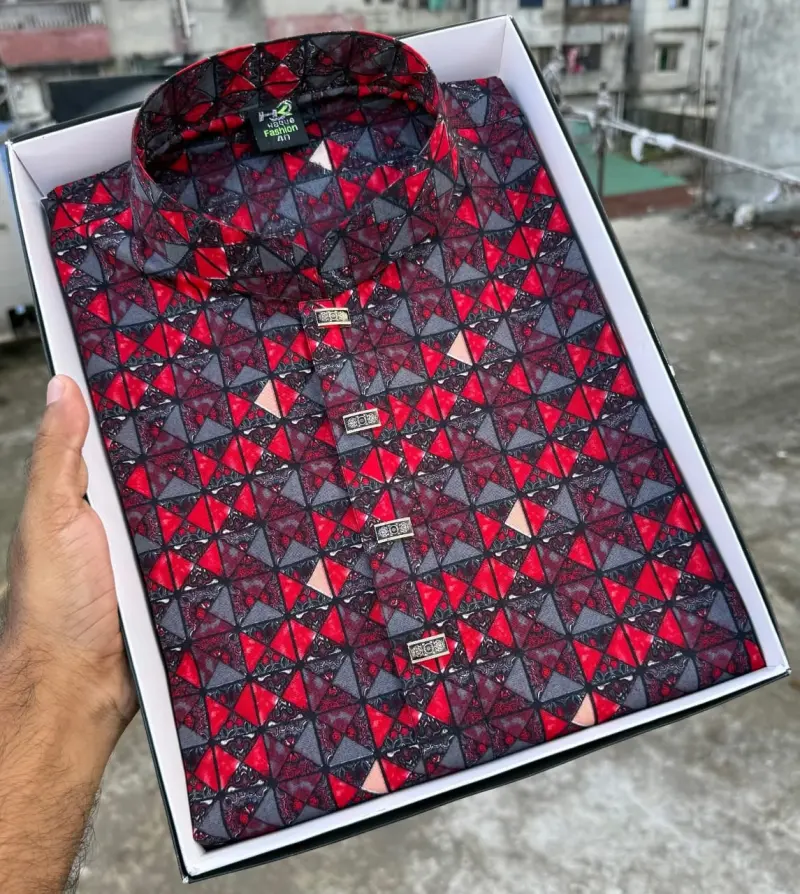 ডিজিটাল নিমকি প্রিন্ট পাঞ্জাবি
